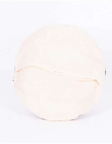 Coussin circulaire sans rembourrage