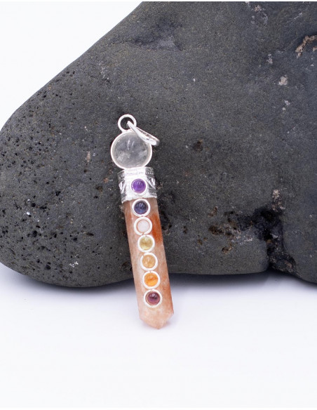 Ciondolo ottagonale SunStone