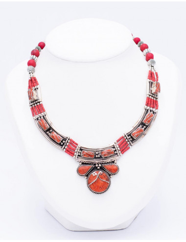 Unique Stones Nepal Necklace