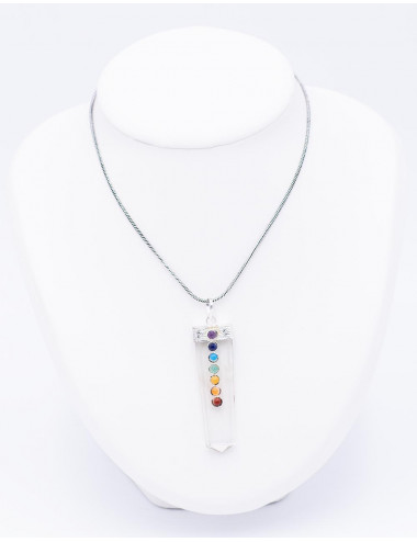 Quartz Obelisk Pendant + 7... 2