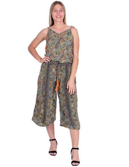 Lockerer Midi-Overall