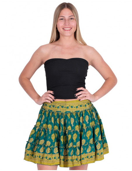 Ruffle Mini Skirt