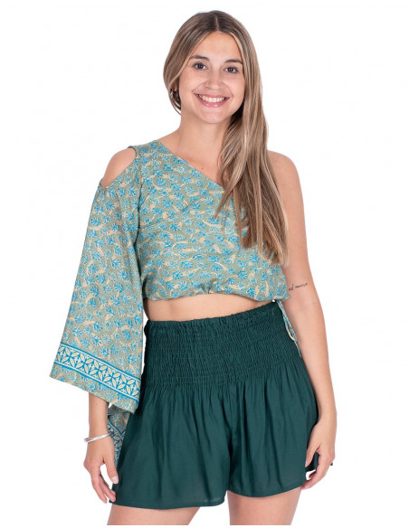 Short Green Skirt