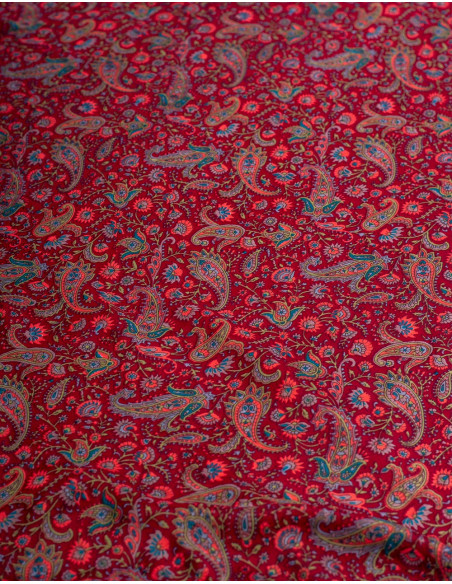 Boho-Kleid mit Paisley-Print