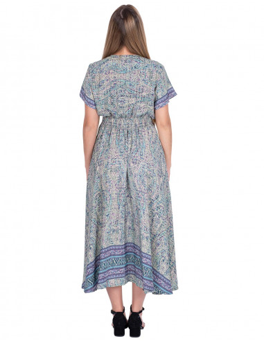 Boutons et manches de la robe