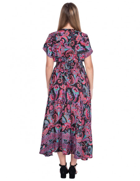 Desenhos de Vestido Preto Rosa