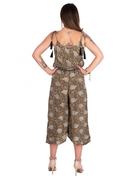 Bedruckter Seidenoverall