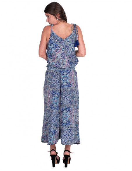 Lockerer Seidenoverall