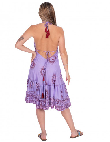 Vestido Midi Om Symbol