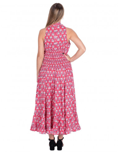 Langes Baumwollkleid 2