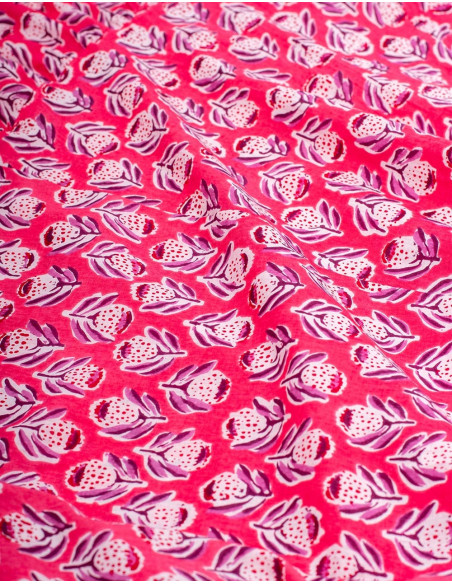 Langes Baumwollkleid