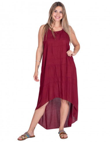 Robe hippie en rayonne