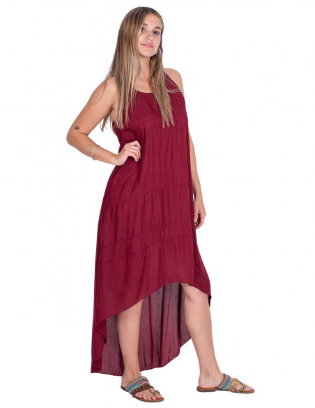 Robe hippie en rayonne