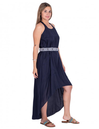 Blue Hippie Dress