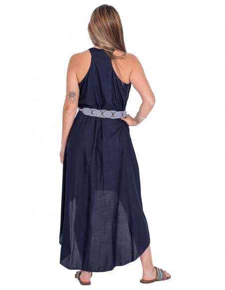 Blue Hippie Dress
