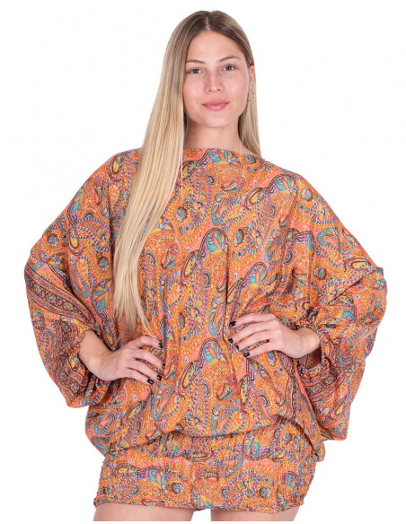 multifuncion-blusa-seda-estampado-naranja