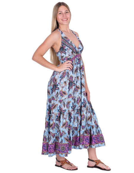 vestido-largo-tirantes-volantes-azul