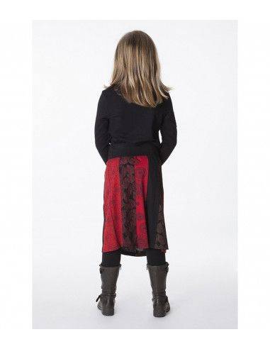 black_girl_skirt_stamping_back