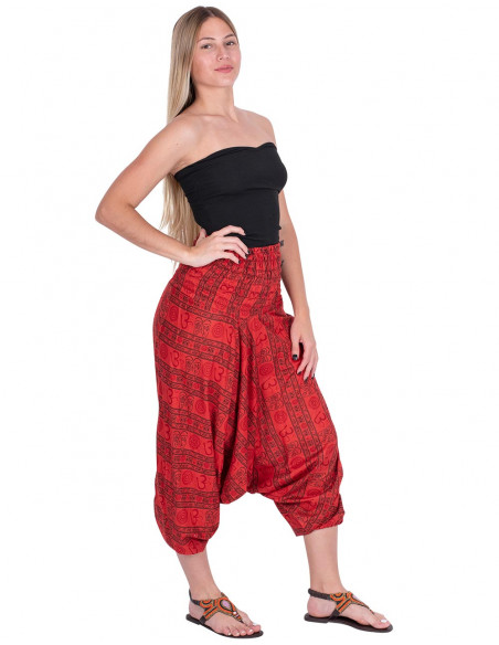 Pantaloni hippie rossi