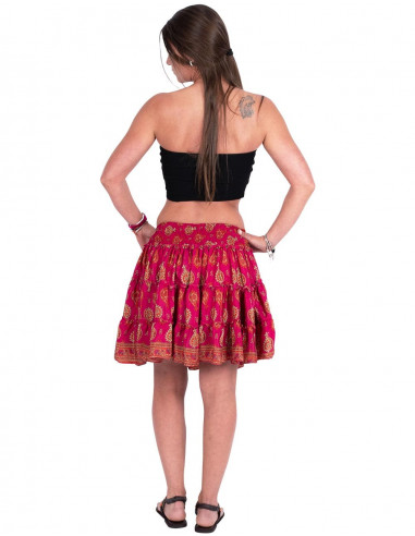 Mini Skirt with Rubber