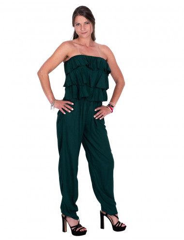 Bandeau-Overall mit Rüschen 2