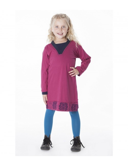 dress_escotev_rose_girl