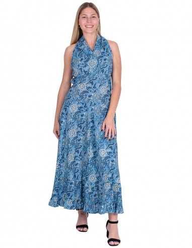 Langes Baumwollkleid