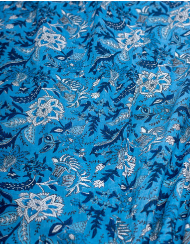 Langes Baumwollkleid