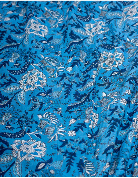 Langes Baumwollkleid