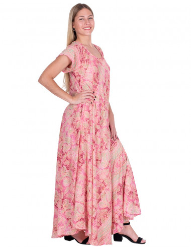 Pink Large Size Dress 2