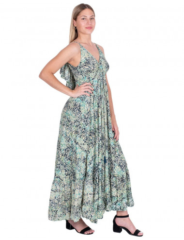 Long Low Back Dress