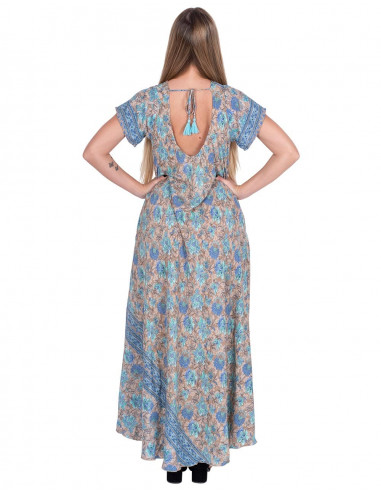 Flowers Dress Large Size