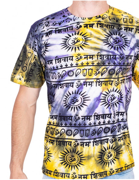 T-shirt Hippie Tie Die