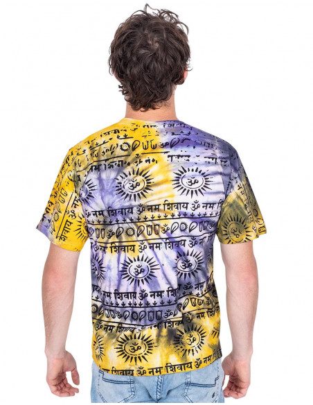 T-shirt Hippie Tie Die