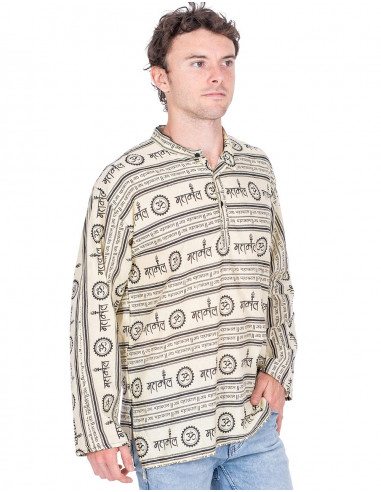 Hemd im Kurta-Stil