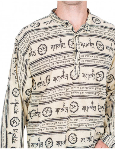 Hemd im Kurta-Stil