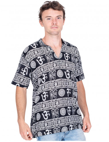 Camisa Preta Símbolo OM