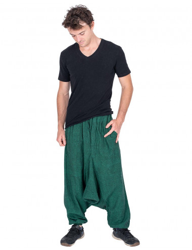 Rustic Hippie Green Pants