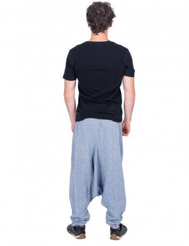 Pantaloni stile harem unisex 2