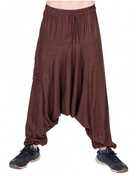Brown Hippie Style Pants