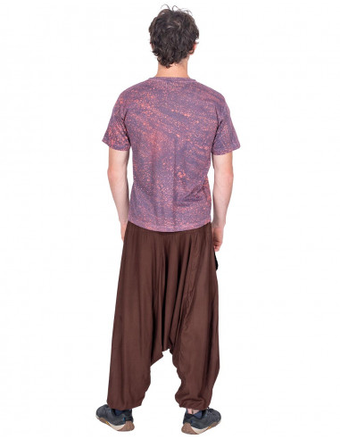 Brown Hippie Style Pants