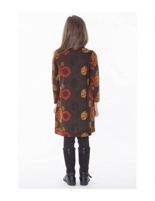 dress_loose_girl_brown_back