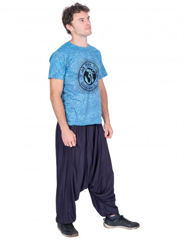 Pantalon Afghan Bleu