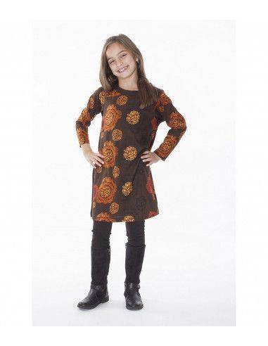 dress_loose_girl_brown