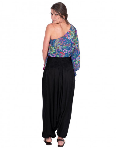 Black Rayon Versatile Garment