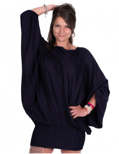 Pantaloni della tuta in rayon blu