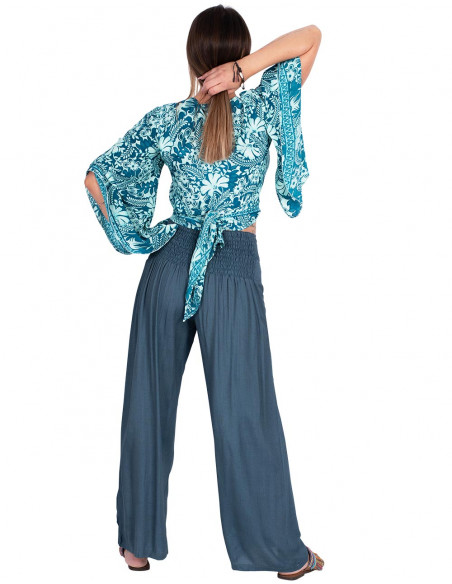 Calça Cinza Rayon