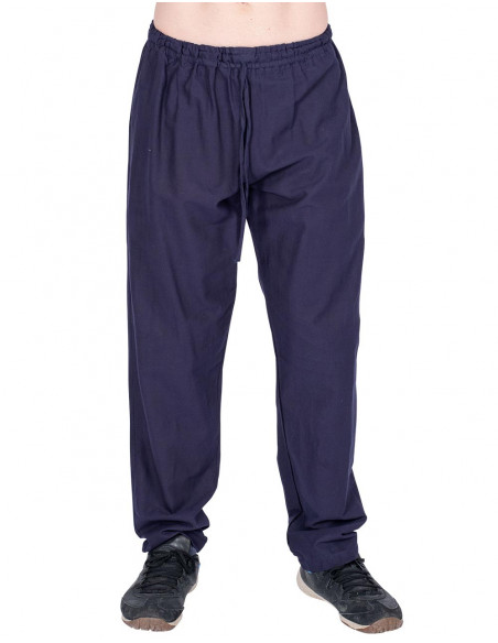 Pantalon droit avec caoutchouc