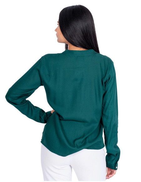 Green Basic Blouse