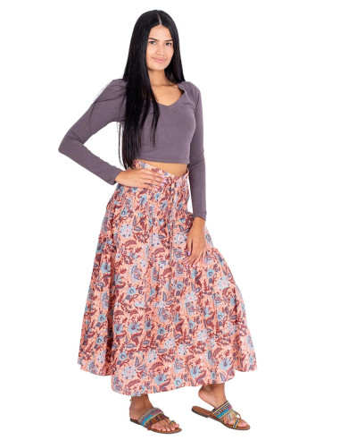 Printed Hippie Skirt